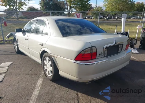 2004 Lincoln Ls V6 из США, поврежденный, VIN 1LNHM86S94Y602994